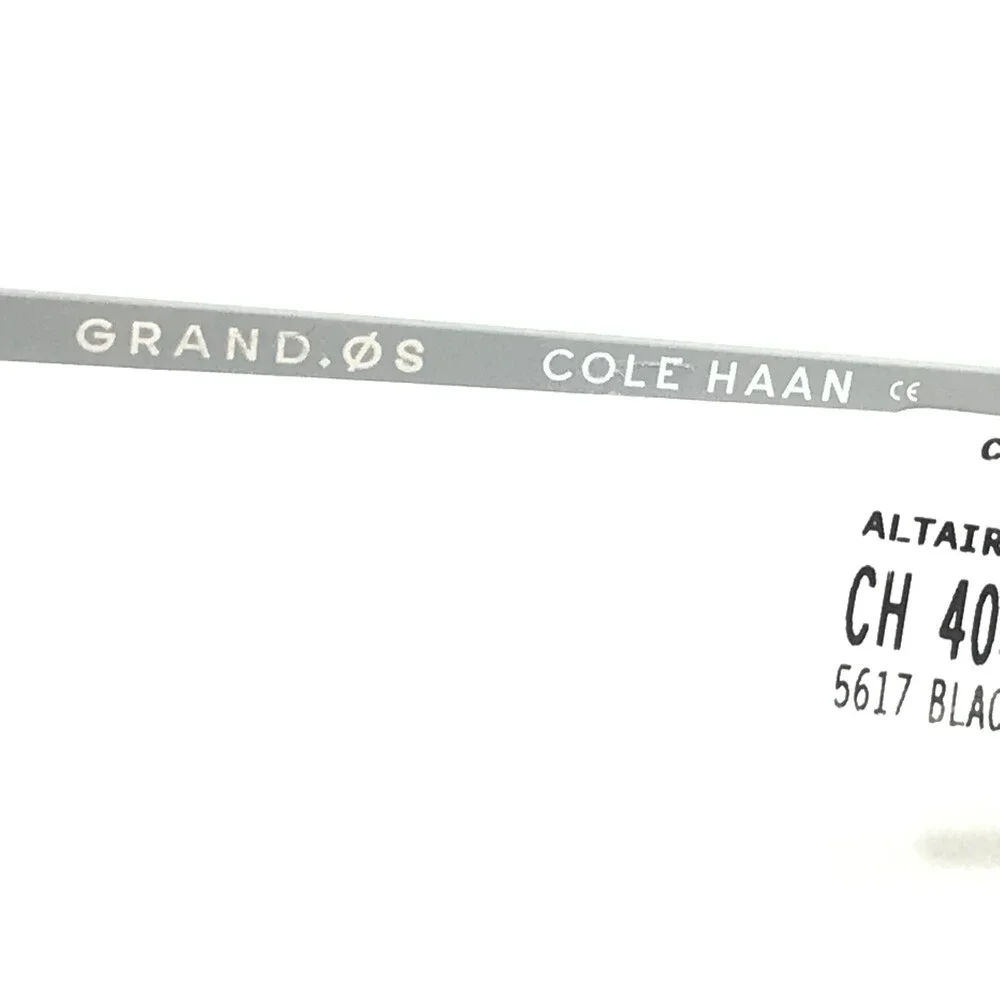 Cole Haan Eyeglasses Frames CH4039 001 BLACK Gray Tortoise Square 56-17-145